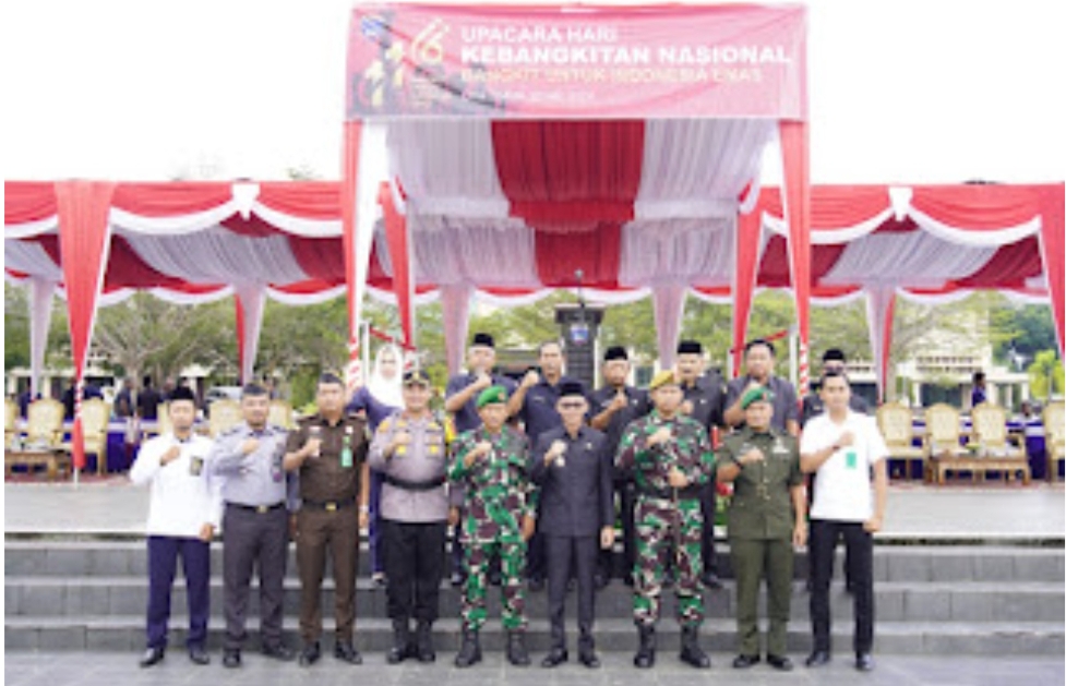 Pemkab OKU Timur Gelar Upacara Hari Kebangkitan Nasional Ke 116