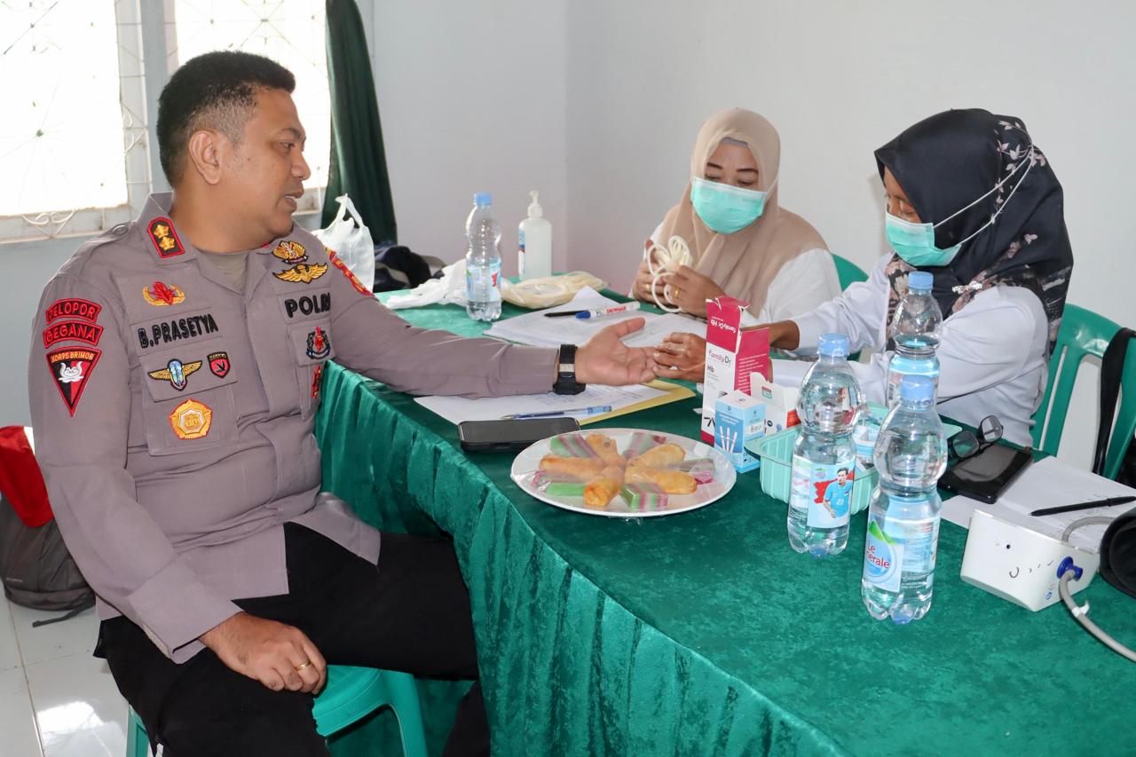 Polres Sarolangun Gelar Donor Darah Sambut Hari Bhayangkara ke-79: 43 Kantong Darah Terkumpul