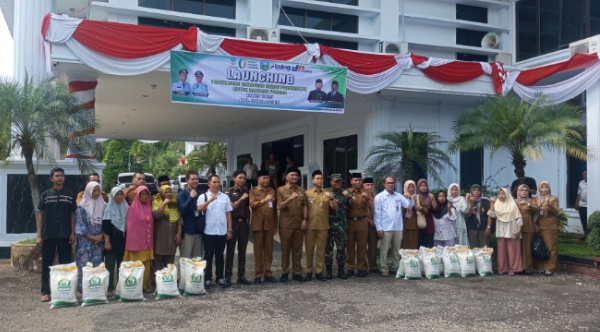 Pemerintah Salurkan 36 Ton Beras Bantuan Pangan untuk Warga Kecamatan Sarolangun