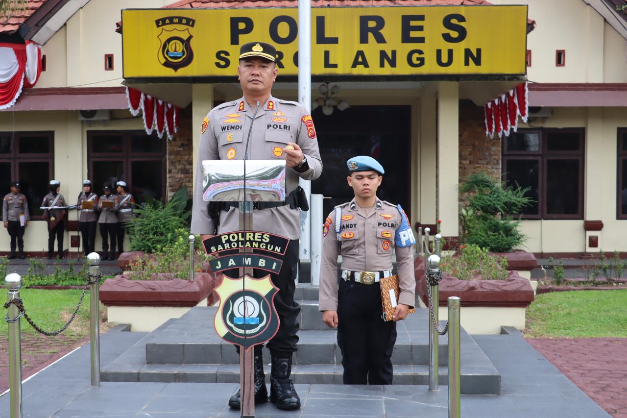 Polres Sarolangun Resmi Luncurkan PAMAPTA, Wujud Polri yang Cepat, Tanggap, dan Berempati
