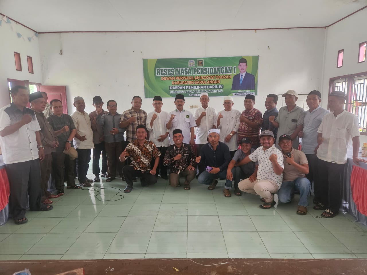 Ketua DPRD Sarolangun Ahmad Jani Serap Aspirasi Warga di Cermin Nan Gadang