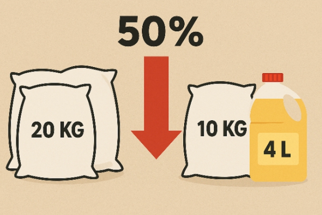 Diduga Ada Pemotongan Bantuan, Warga Kelurahan Dusun Sarolangun Hanya Terima 50 Persen Jatah Pangan
