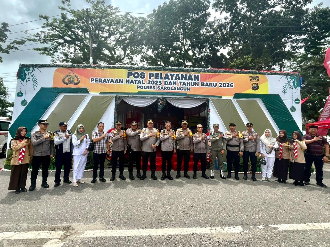 Polda Jambi Cek Kesiapan Posyan dan Pospam Operasi Lilin 2025 di Sarolangun