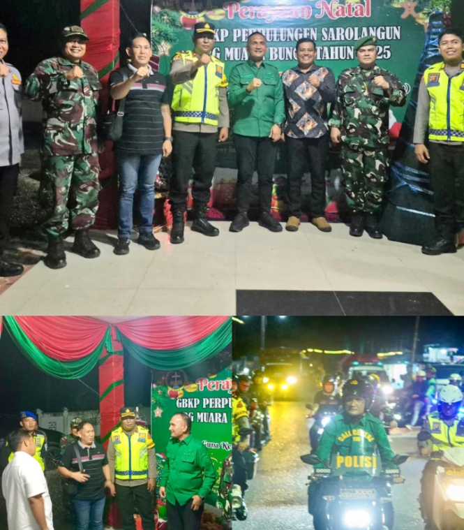 Pemkab Sarolangun dan Kapolres Pastikan Perayaan Natal 2025 Berjalan Aman dan Kondusif