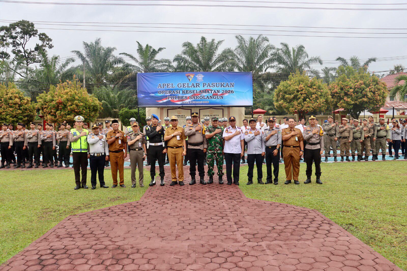 Polres Sarolangun Gelar Operasi Keselamatan Siginjai 2026 Selama 14 Hari