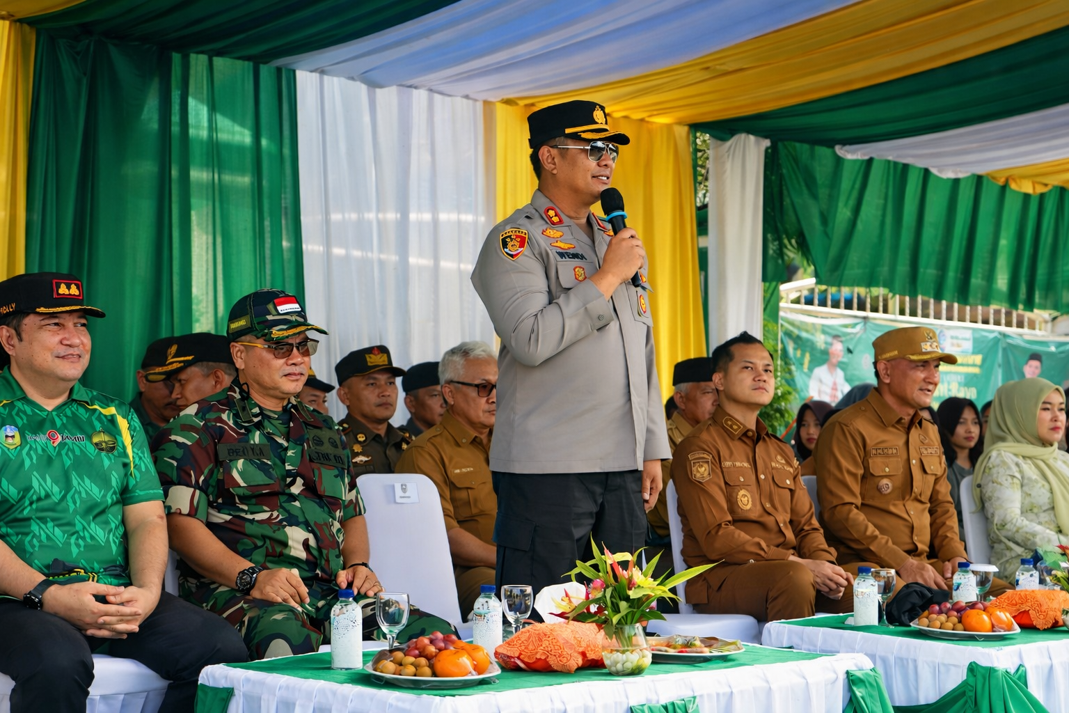 Polres Sarolangun Siagakan 214 Personel, Kawal Pembukaan Balumbo Biduk 2026 Berlangsung Aman dan Meriah