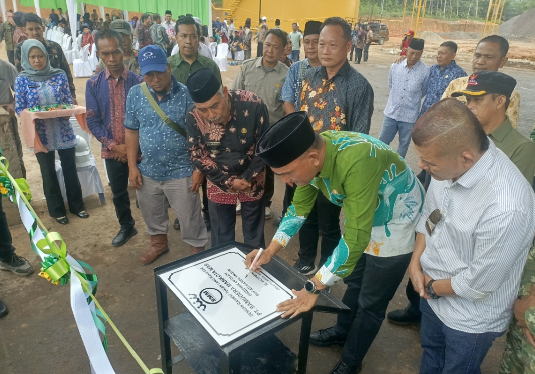 ‎Peresmian PT Samudra Mahkota Emas, Bupati Sarolangun Harapkan Dorong Pertumbuhan Ekonomi Daerah